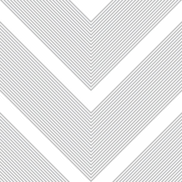 白色Chevron斜条纹无缝图案背景图片下载
