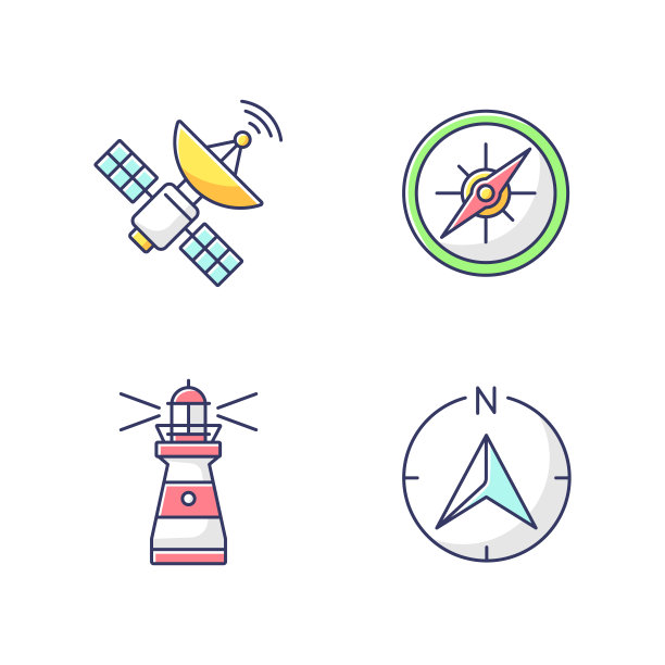 导航RGB颜色图标设置图片下载