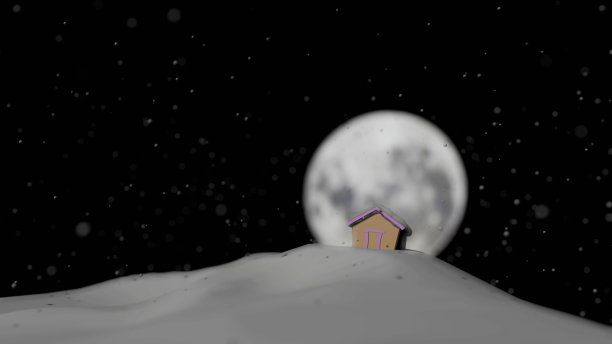 冷月球图片下载