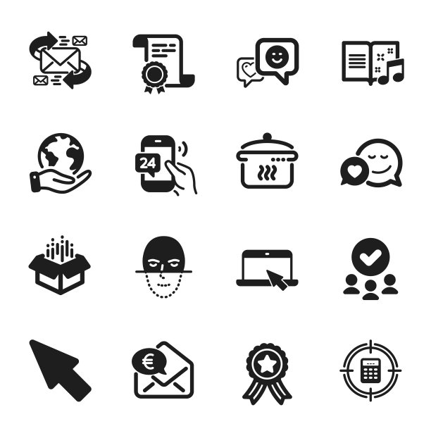 设置商业图标，如微笑煮锅图片下载