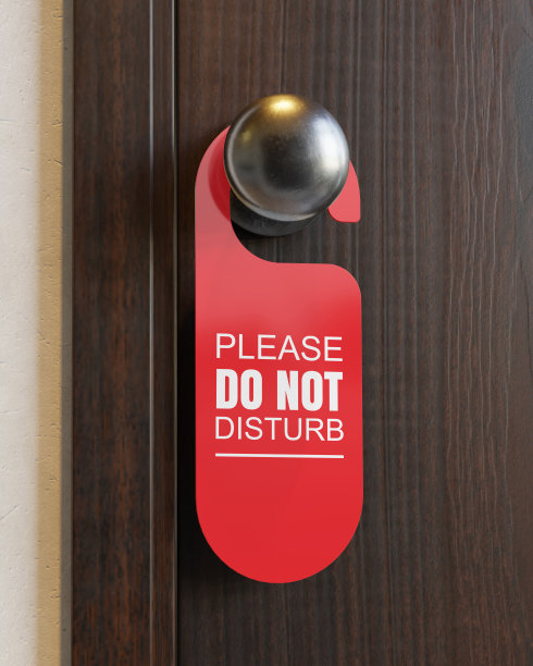 不要打扰指示牌。图片下载