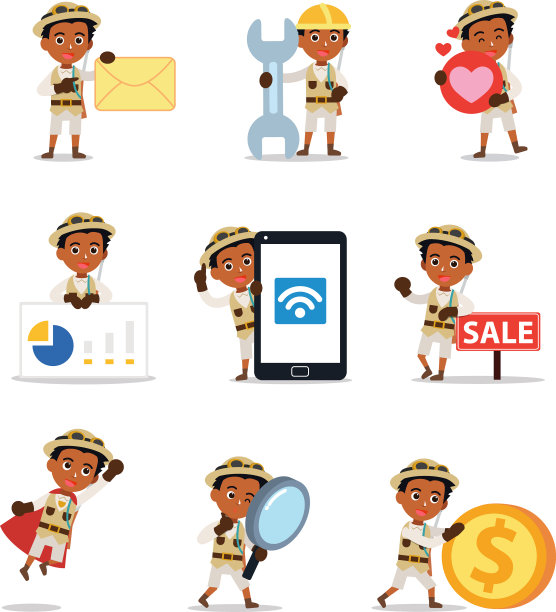 设定人物狩猎猎人与步枪图片下载