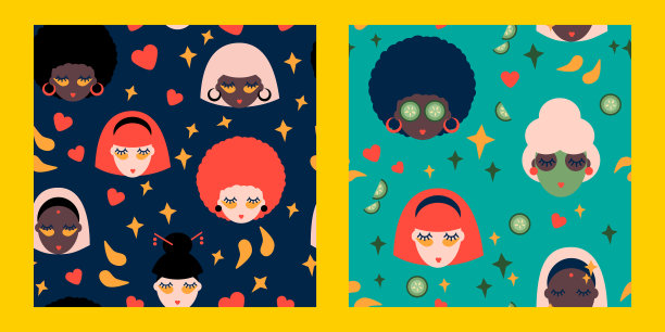 皮肤护理模式图片下载