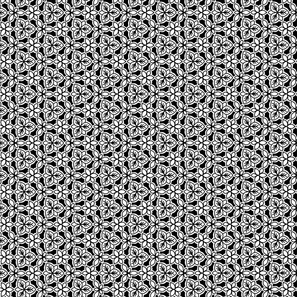 无缝花背景图案-带有灰色的图案。图片下载