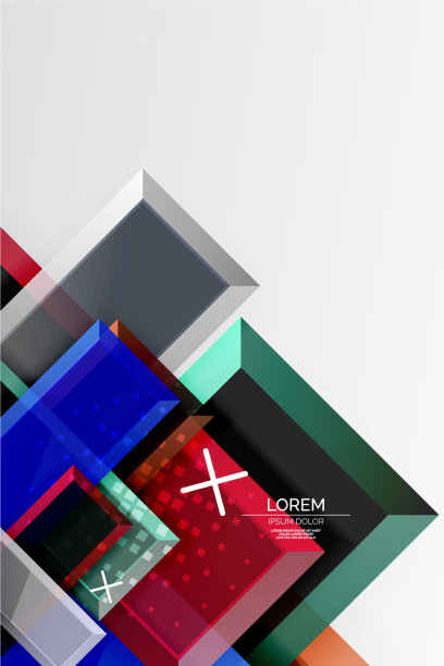 金属箭头形状的背景抽象几何图片下载