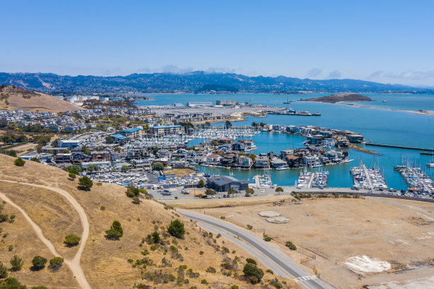 里士满点鸟瞰图图片下载