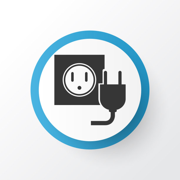 插座图标象征优质品质图片下载