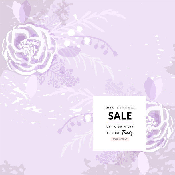 紫罗兰背景上的乡村花图片下载