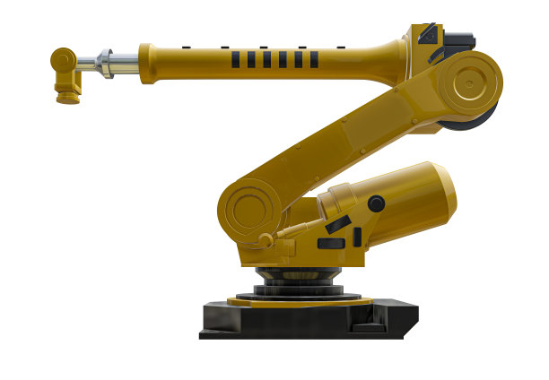 黄色机械臂用于工业图片下载