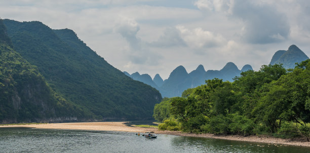 中国漓江全景图片下载