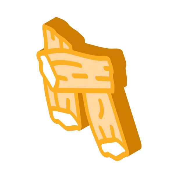 豆腐皮等距矢量图标插图图片下载