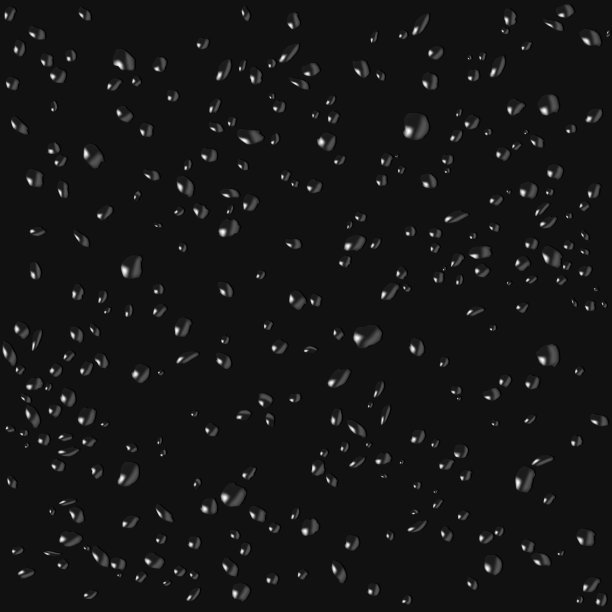 暗表面上的水滴的普遍纹理。背景与冷凝水在墙上。雨天的观点在黑色的色调图片下载