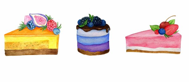 水彩插图图片下载