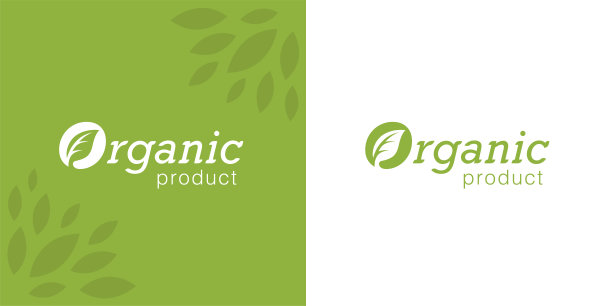 天然有机产品图标图片下载