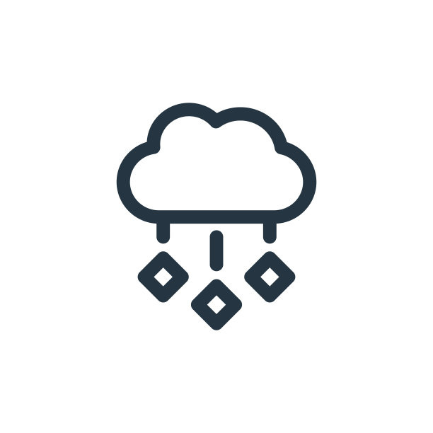 冰雹矢量图标孤立在白色背景。轮廓，细线冰雹图标，用于网站设计和移动，应用程序开发。细线冰雹轮廓图标矢量插图。图片下载