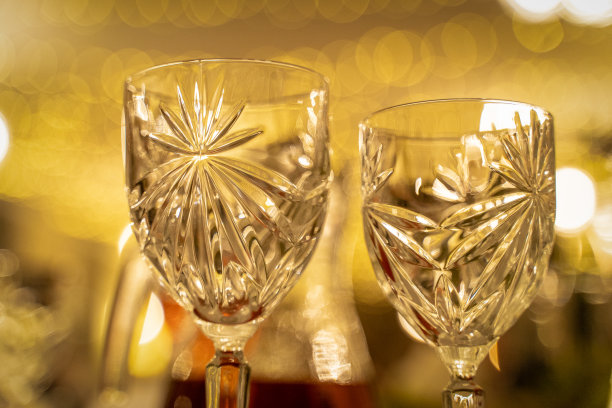 水晶玻璃特写照片图片下载