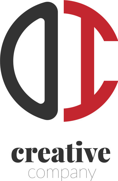 首字母oi创意优雅的圆标志图片下载