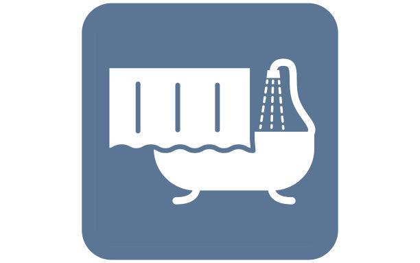 简单的图标插图洗澡图片下载