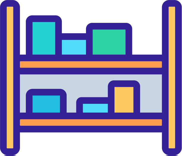 物品架图标轮廓图片下载