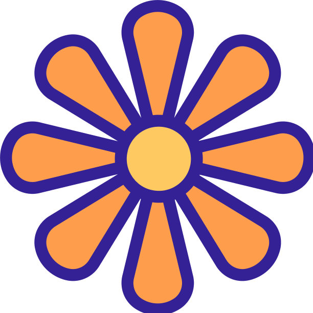 花序菊花图标图片下载