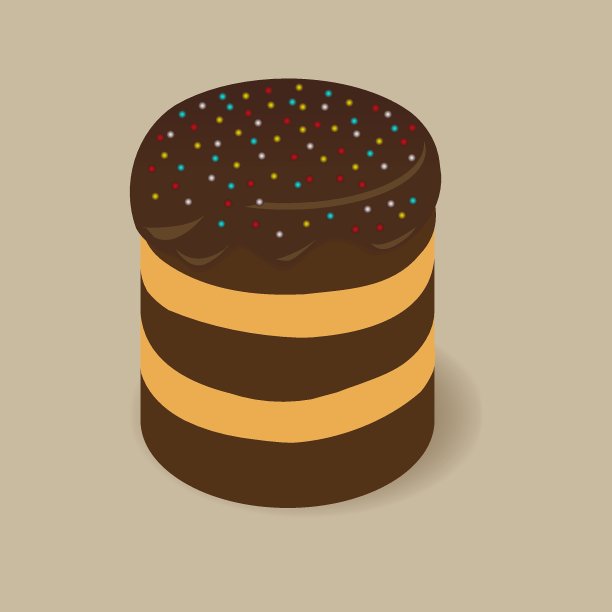 彩色的巧克力蛋糕。巧克力蛋糕，任何用途的伟大设计。图片下载