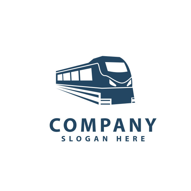 火车站图标模板矢量插图设计图片下载