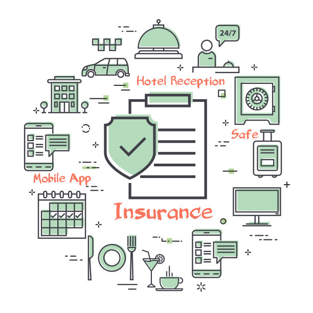 酒店服务广场概念——酒店图片下载