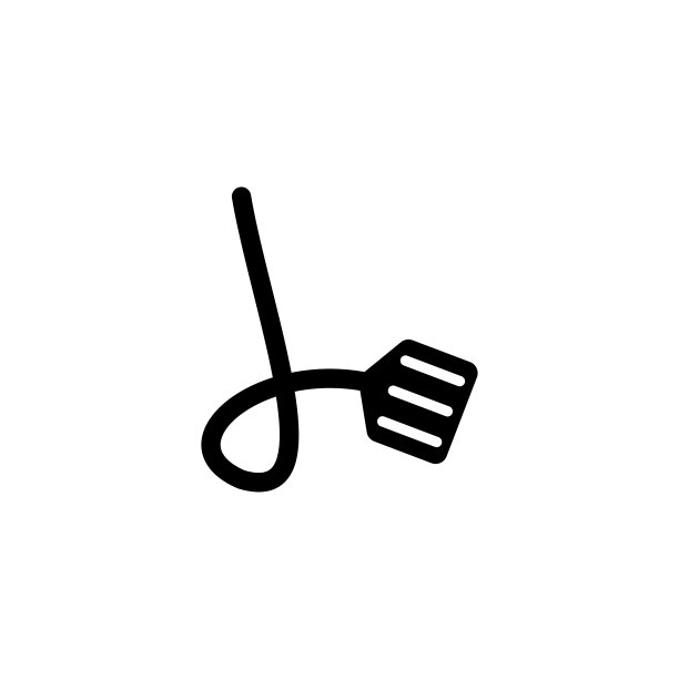 抹刀图标模板设计矢量图标插图图片下载