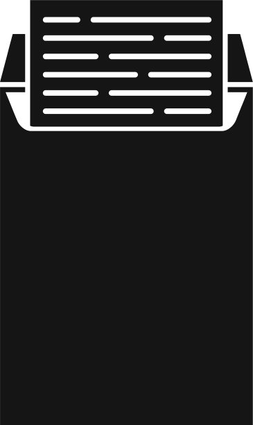 工作纸教育图标风格简单图片下载