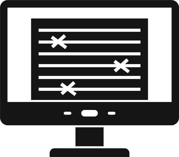 监控文档编辑器图标简单样式图片下载