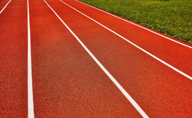 体育跑步机特写镜头图片下载