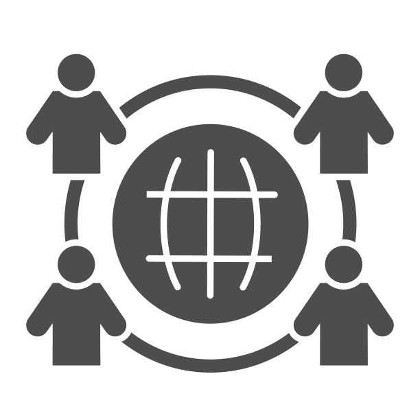 员工外包坚实的图标业务图片下载