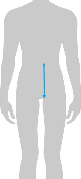 男人的测量方式图片下载