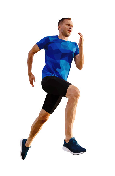 中年男子跑步运动员跑步图片下载