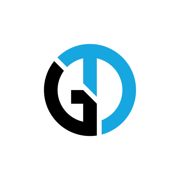 Tg或gt字母标志独特而吸引人图片下载