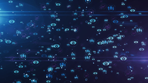 社会评分和监视符号插图图片下载