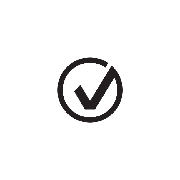 对勾图标logo设计模板图片下载