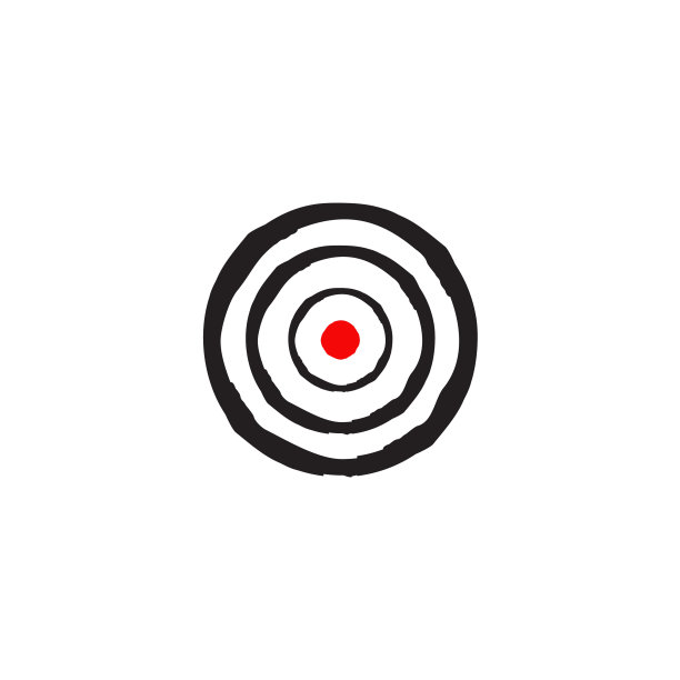 目标点图标logo设计模板图片下载