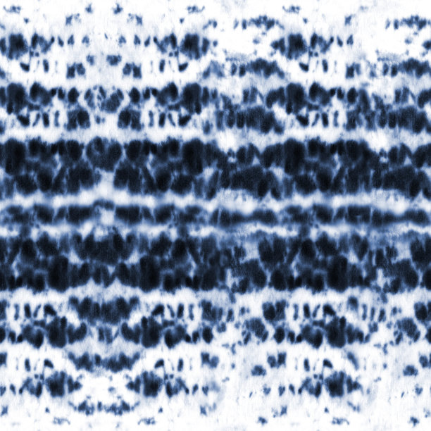 扎染shibori无缝图案。水彩画抽象结构。图片下载