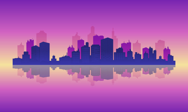 岛上美丽的景色和市中心图片下载