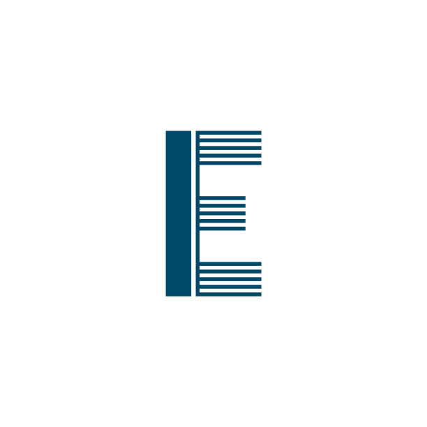 E字母图标标志设计模板图片下载
