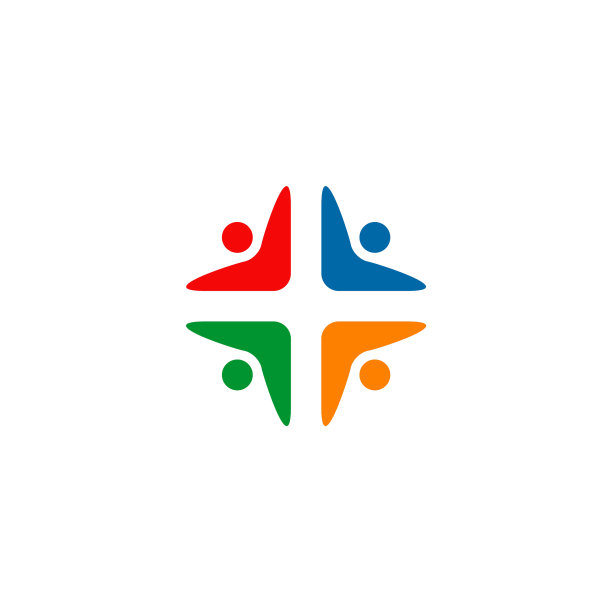 社区与收养关怀图标logo设计图片下载