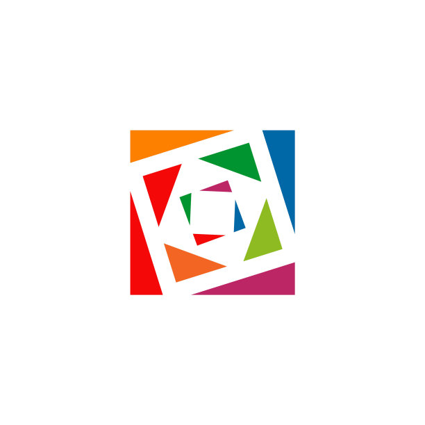 方形图标标识设计模板图片下载