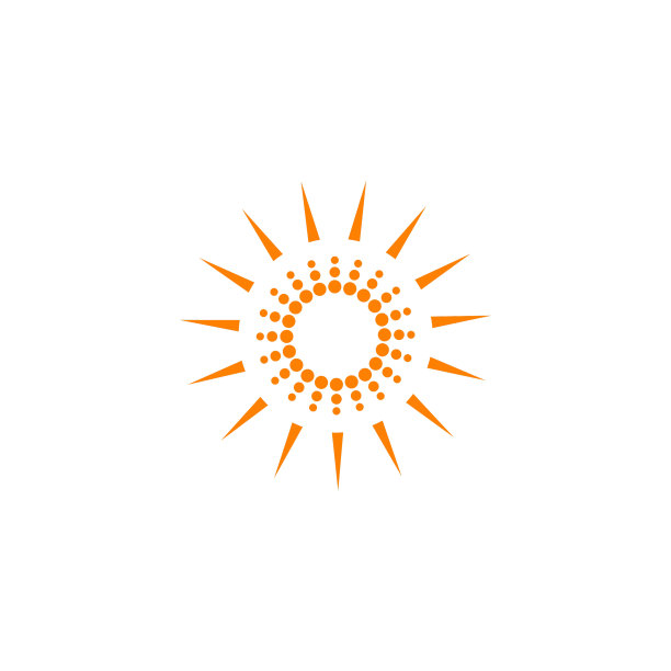 Sun标志设计模板图片下载