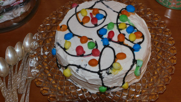 圣诞蛋糕图片下载