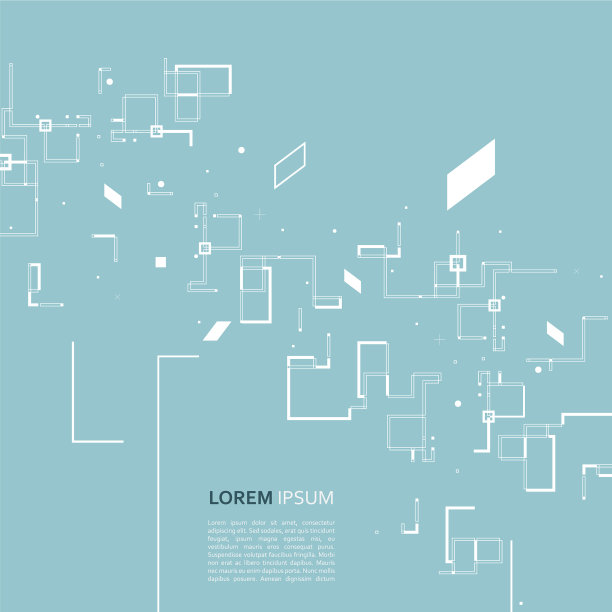 为几何抽象图案设计图片下载