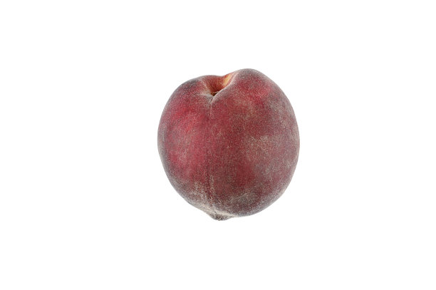 毛桃在白色孤立的背景图片下载