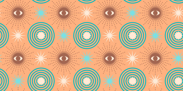 抽象的几何无缝图案。当代风格。现代设计图片下载