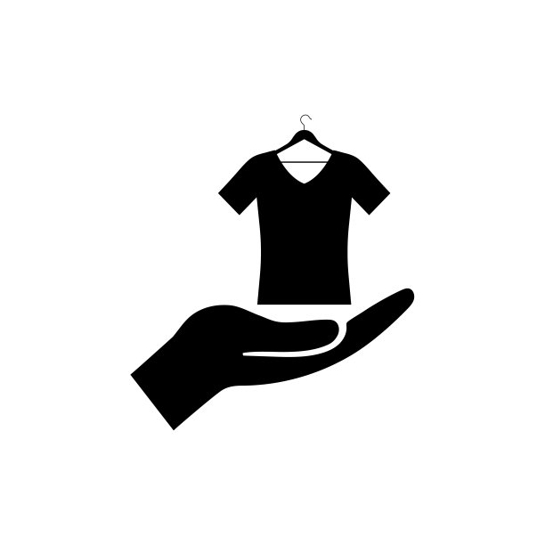 洗衣图标，t恤，干洗服装标志孤立的白色背景图片下载