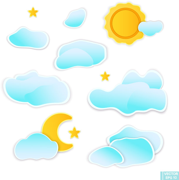 集云贴纸图片下载